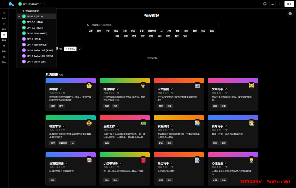 图片[3]-最新版ChatGPT对话系统源码 Chat Nio系统源码-俗人博客网